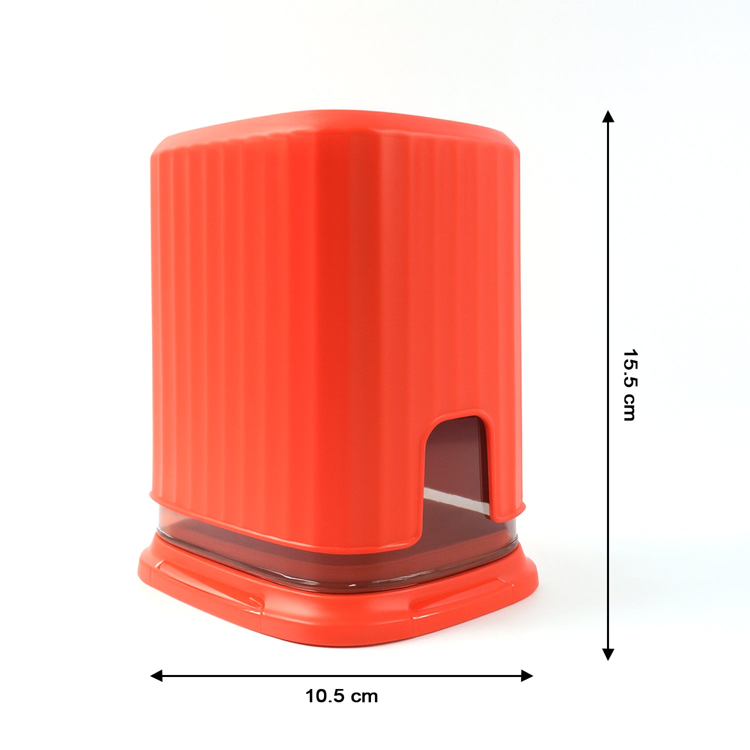 Onion chopper featuring rust-resistant stainless steel blades