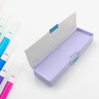 Kids' cartoon pencil case featuring an attractive design and secure closure.