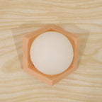 Warm glow LED moon night light for relaxing ambiance