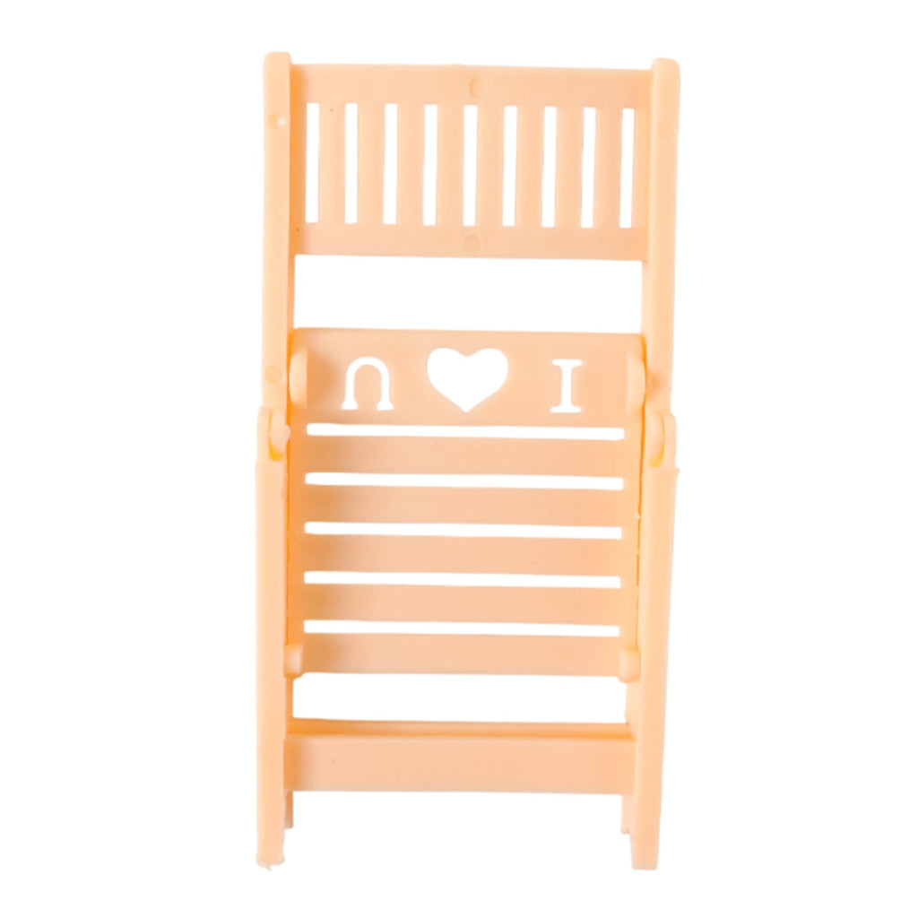 Foldable peach phone stand holder for desk use