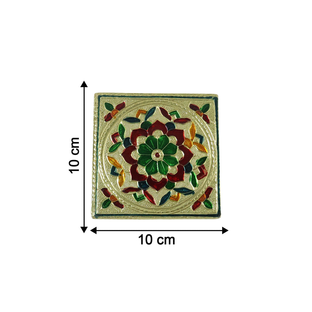 A collection of assorted wooden chowkis in various sizes and traditional designs, showcasing the range.