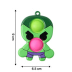 Portable Silicone Pop It Fidget Toy for stress relief and sensory play