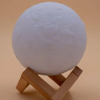 3D Moon Lamp Diffuser showing its water tank and internal components