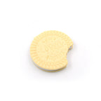 An open biscuit notebook showing its blank, smooth pages, ideal for drawing or notes.