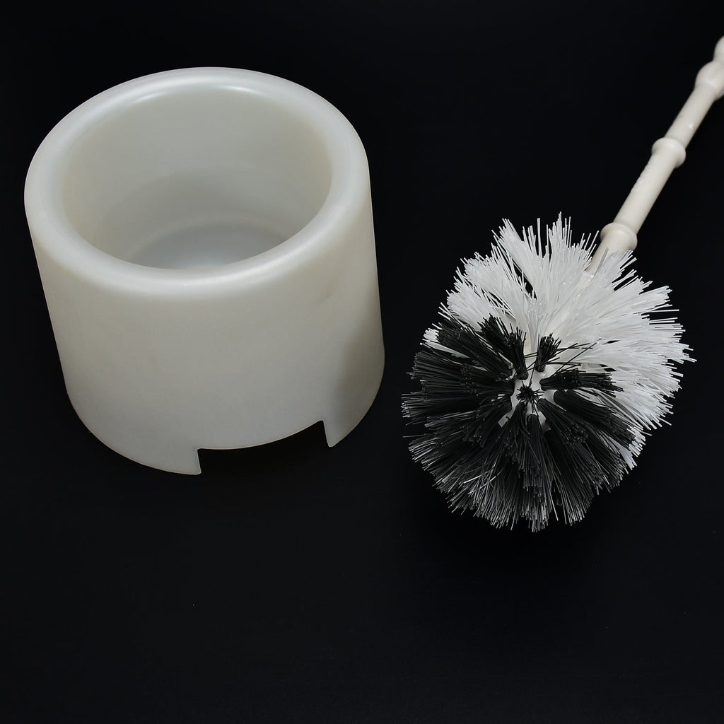 Pro Clean toilet cleaning brush with a sleek potted holder.