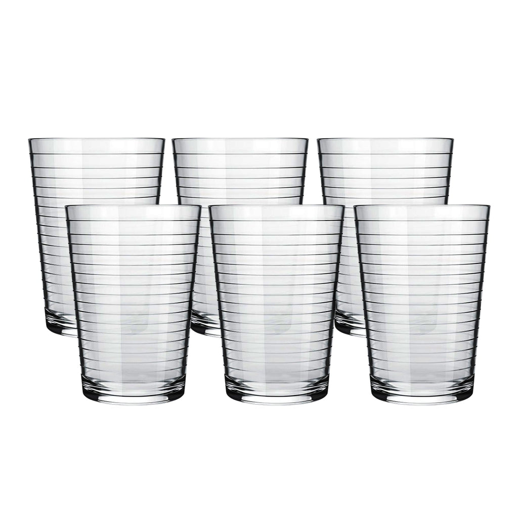 Side profile of break-resistant Plastic Ringo Glass 300ml tumbler