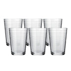 Side profile of break-resistant Plastic Ringo Glass 300ml tumbler