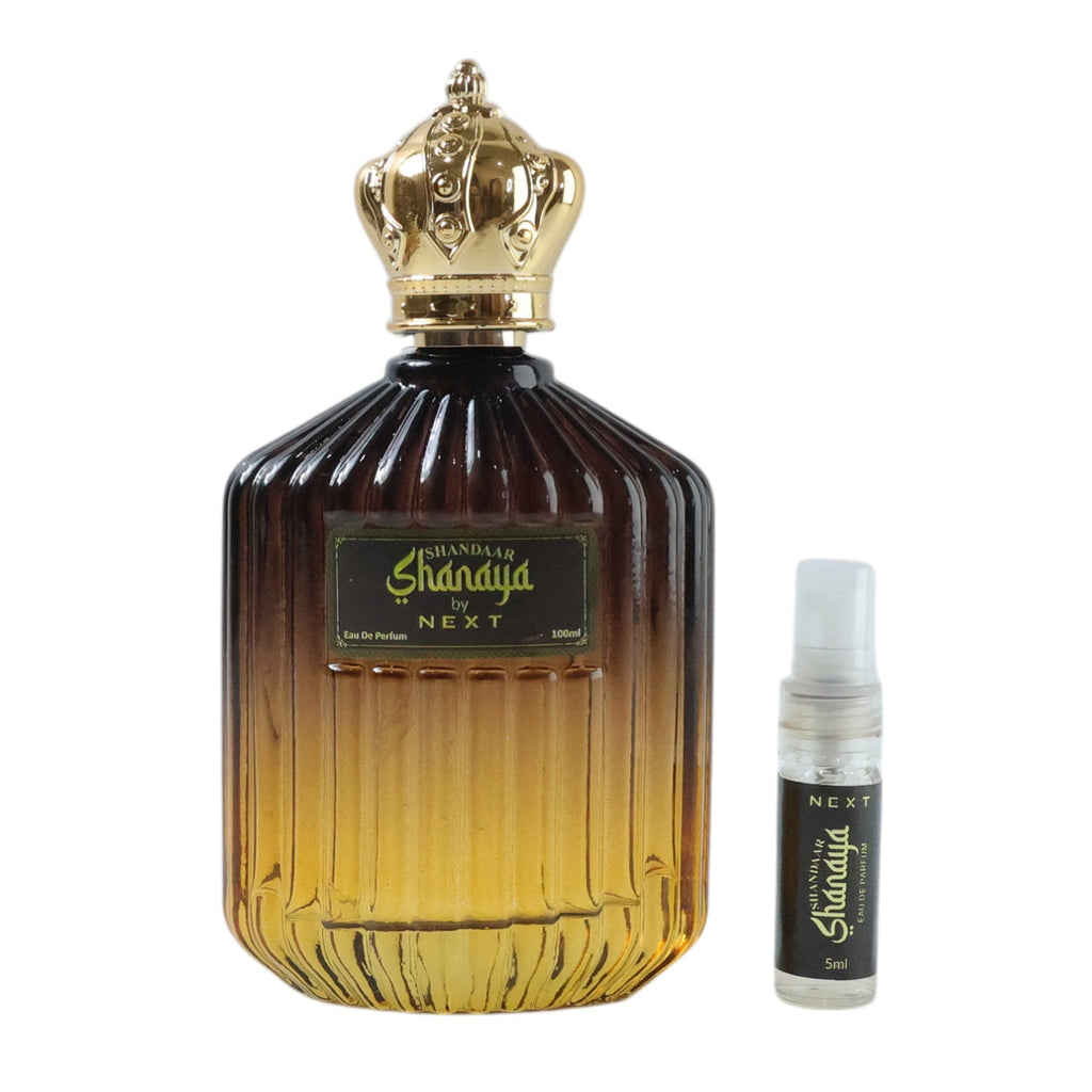 Elegant Shanaya Oud perfume bottle design highlighting premium packaging