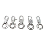 PowerLink double key ring hook heavy duty stainless steel keychain