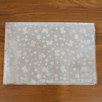 Decorative silver gift wrapping sheets for festive and special occasion gifts