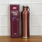 Side view of Supermom 1000ml insulated stainless steel water bottle