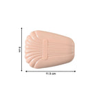 Beauty brush kit with protective storage case and mirror