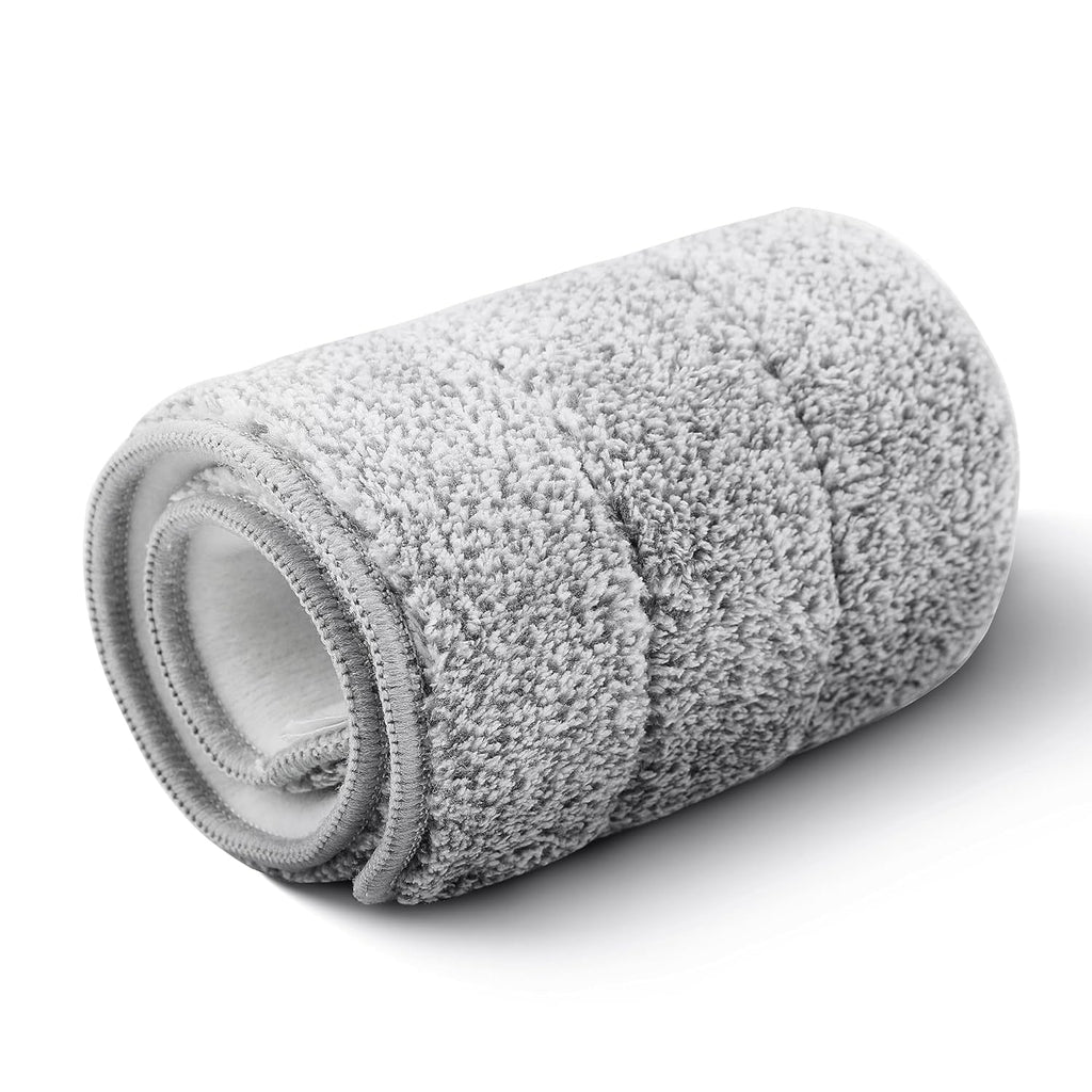 Reusable microfiber mop pad refill compatible with most flat spray mop systems