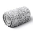 Reusable microfiber mop pad refill compatible with most flat spray mop systems