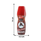 Durable brown shoe polish for daily use