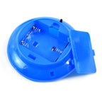 Fiber optic night lamps showing smooth multicolor LED transitions