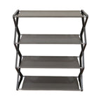 Portable shoe rack stand for multiple footwear