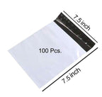 Large stack of tamper proof courier bags, highlighting the bulk quantity for business needs.