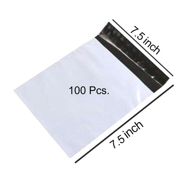 Large stack of tamper proof courier bags, highlighting the bulk quantity for business needs.