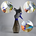 Back view of the glass cleaner brush showing the microfiber pad.