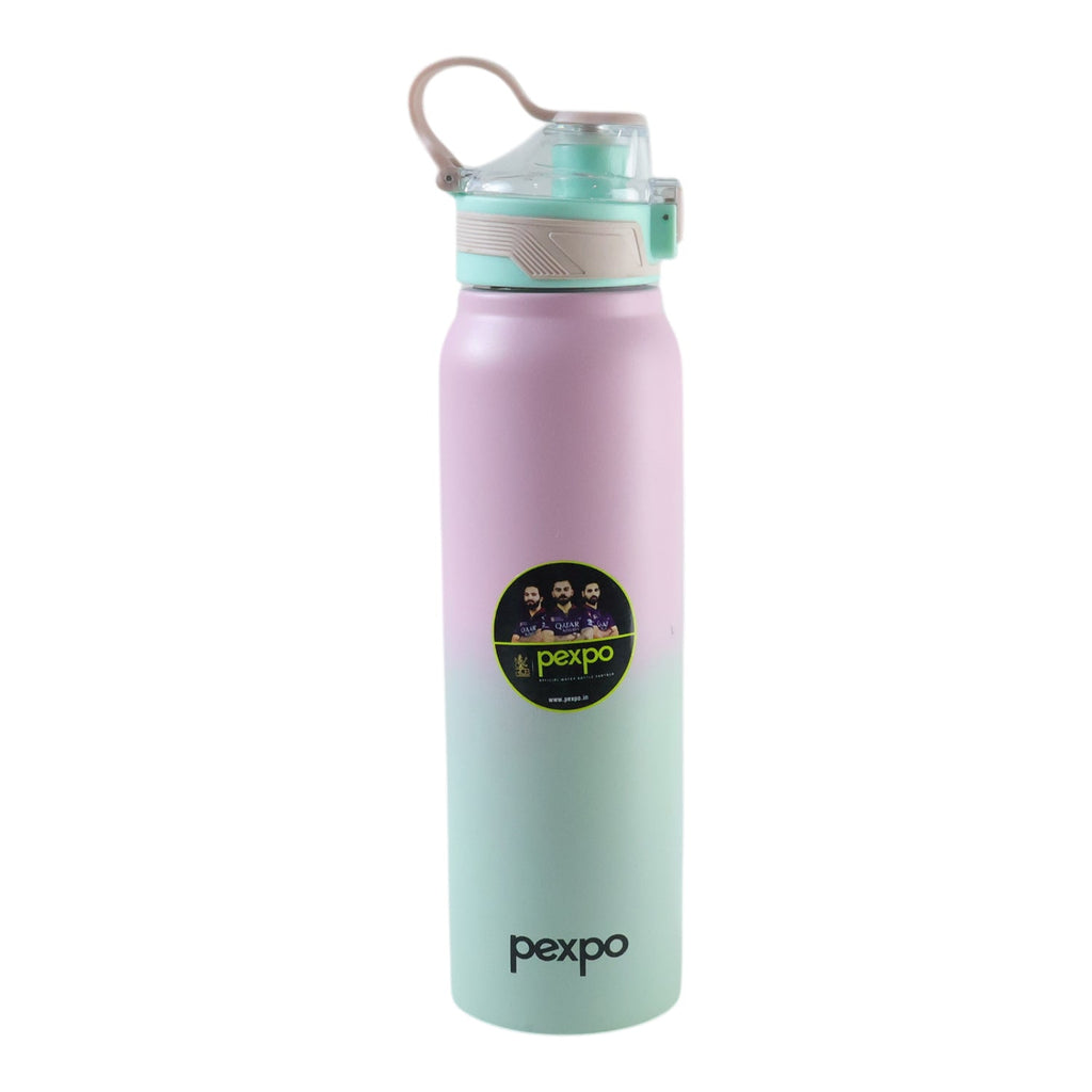 Water bottle with carry handle for convenient portability
