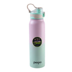 Water bottle with carry handle for convenient portability