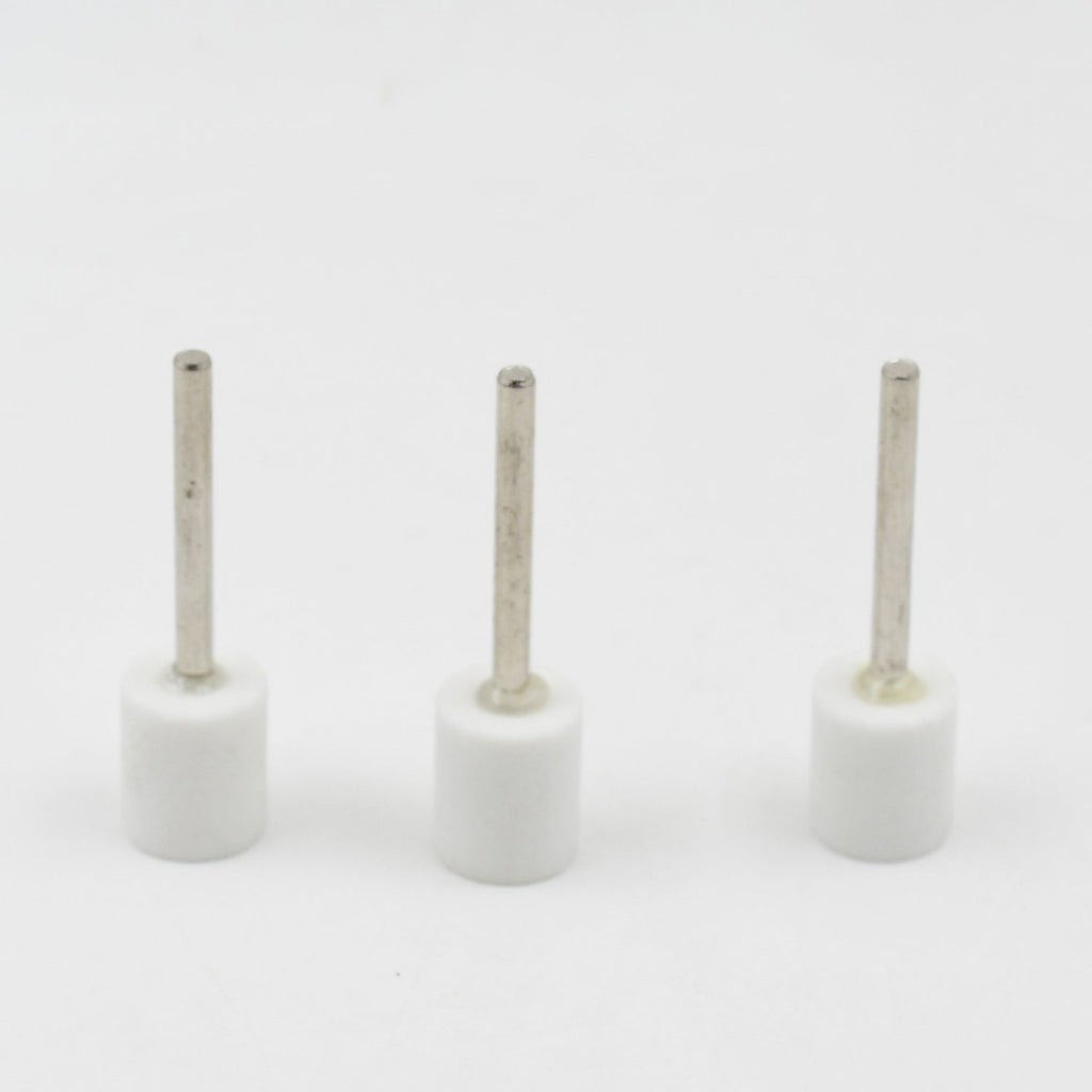 Versatile wool felt buffing wheel, a key accessory for various rotary polishing tools.
