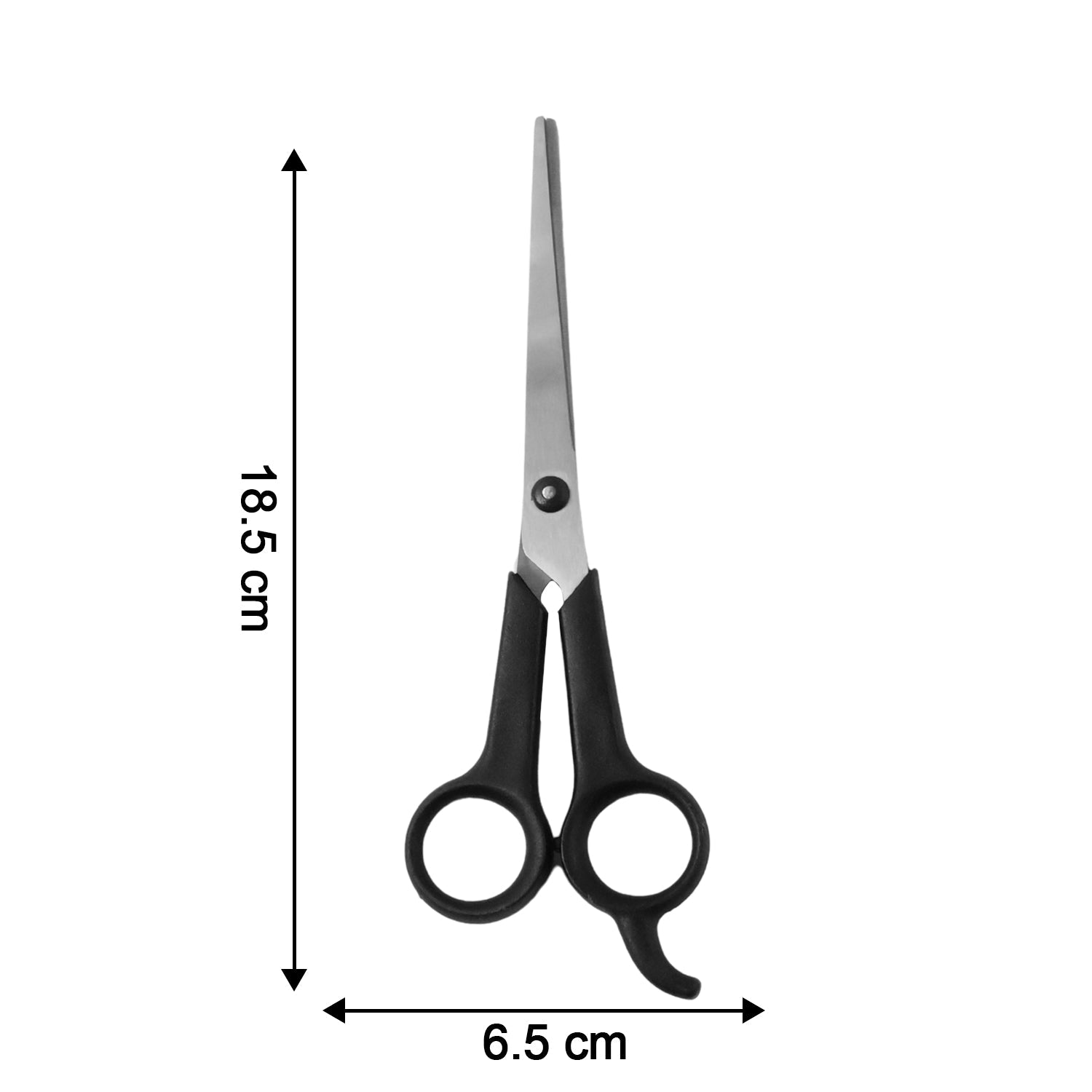 Ergonomic hair cutting scissors designed for smooth cuts