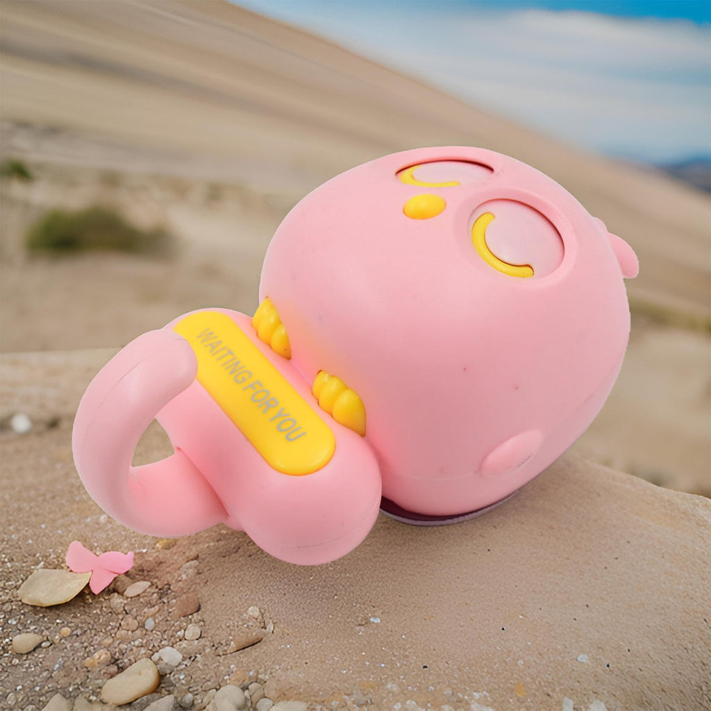 Cute Bird Wall Hook with a key hanging, showcasing its blinking eye feature.