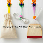 Silicone bag clip locking a food bag securely