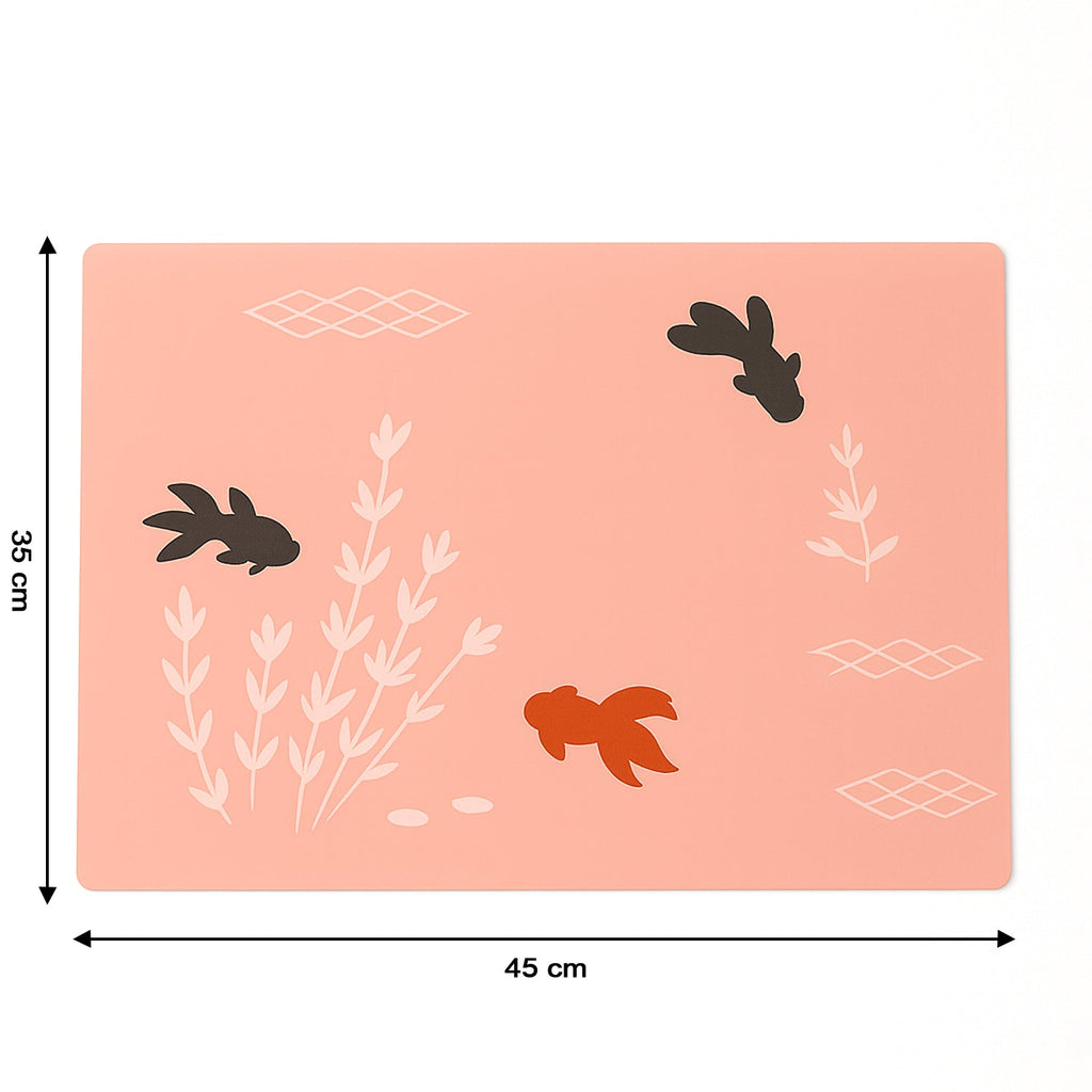 Decorative dining table placemat enhancing home dining decor