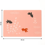 Decorative dining table placemat enhancing home dining decor