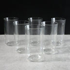 Glossy plastic glass set perfect for family use and parties