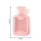 Reusable flexible hot water bag for warm compress therapy
