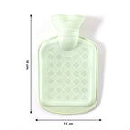 Durable hot water bag with traditional neck for easy filling and leak-proof use