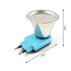 Electric Kapoor Dani incense burner emitting a gentle glow while in use.