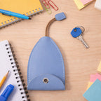 Secure key organizer pouch preventing scratches and key loss