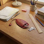 Durable key organizer pouch with secure snap button closure