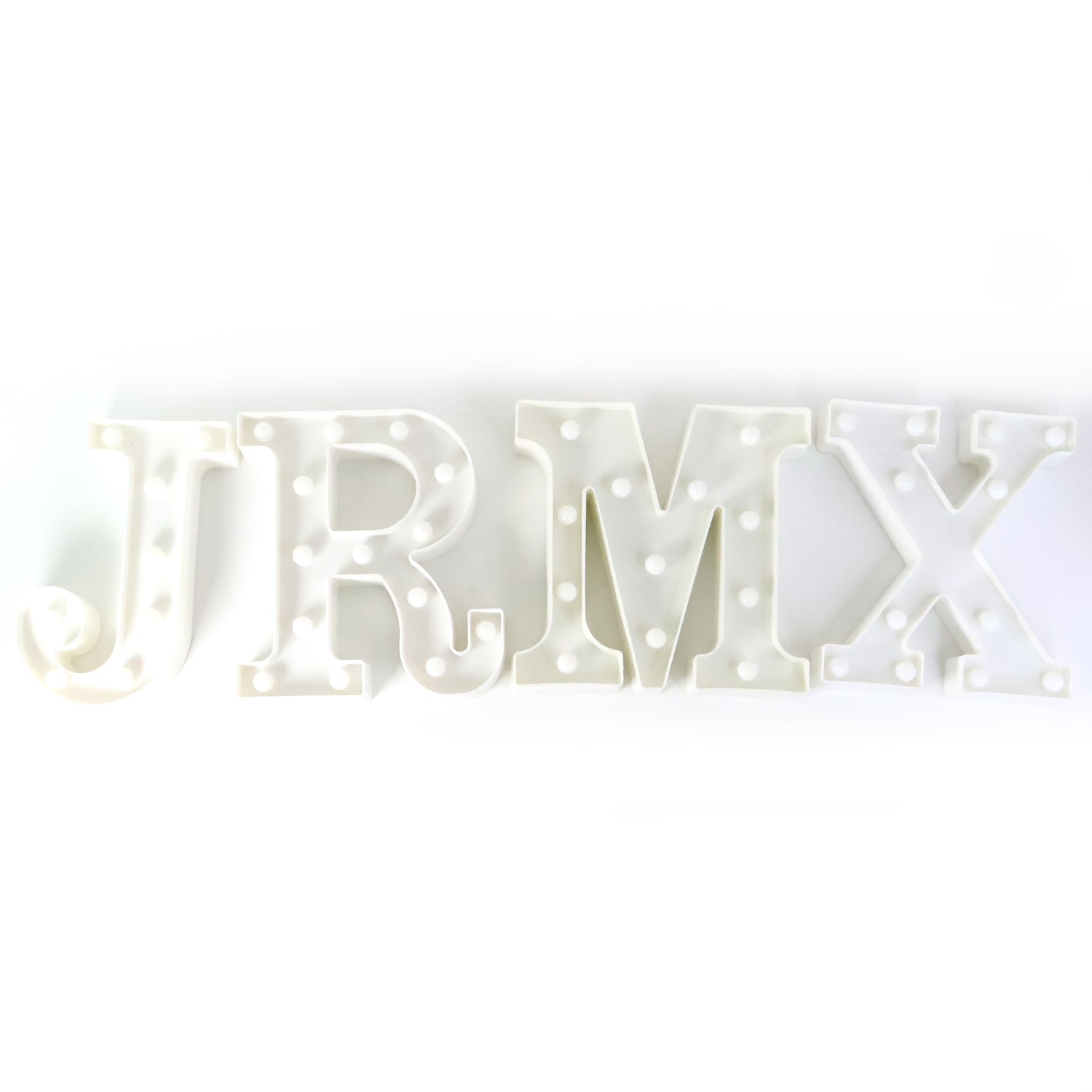 Mix design LED night lamp illuminating bedroom shelf softly