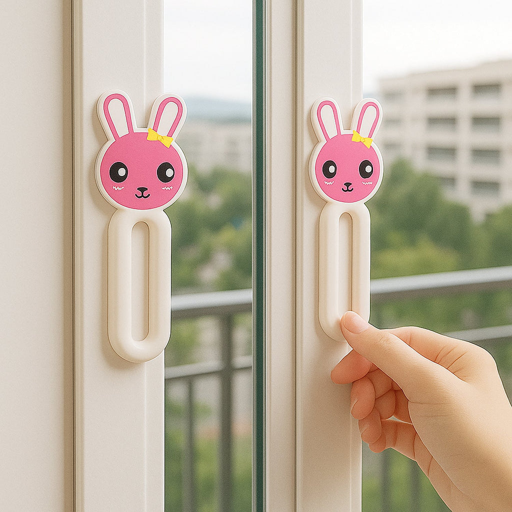 Sliding door handle mounted with self stick push pull helper on door frame