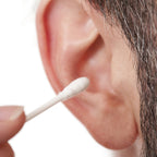 Hygienic dual-ended cotton swabs with firm paper stems for delicate care