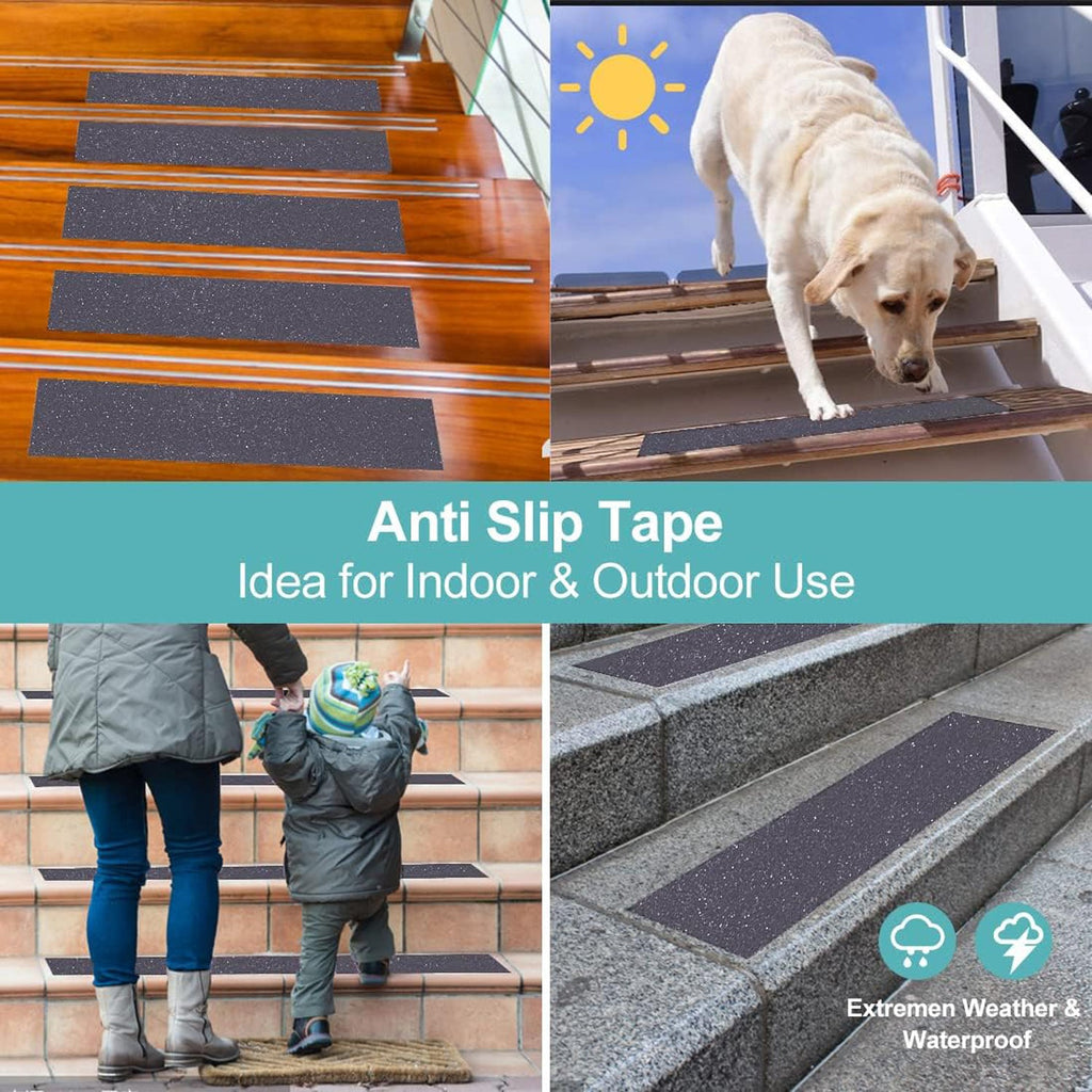 Heavy duty anti skid tape with strong adhesive backing