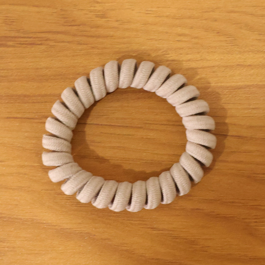 Assorted colors of telephone wire style hair bands