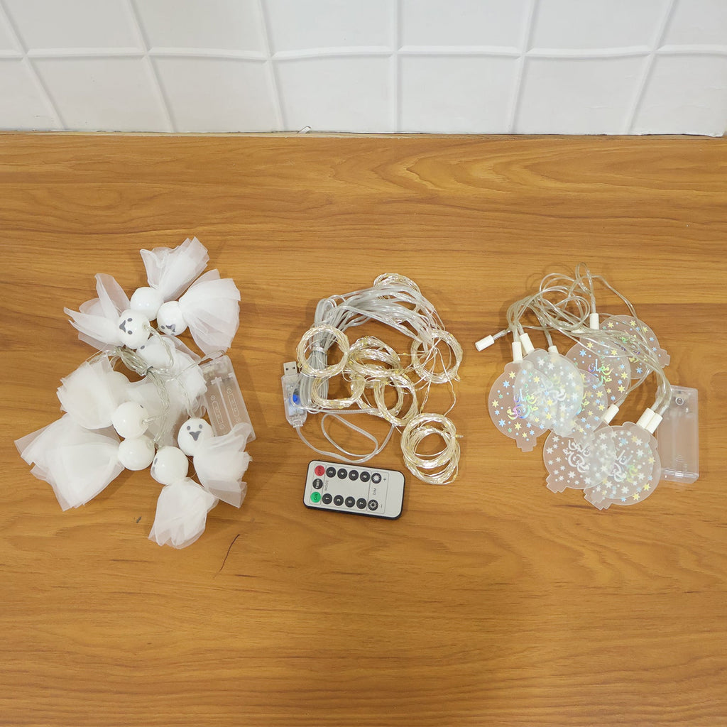 Aesthetic fairy string lights for home ambiance
