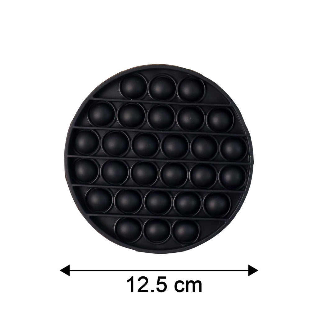 Close-up of pop bubbles on durable silicone fidget toy
