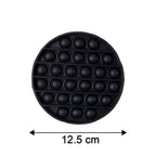 Close-up of pop bubbles on durable silicone fidget toy