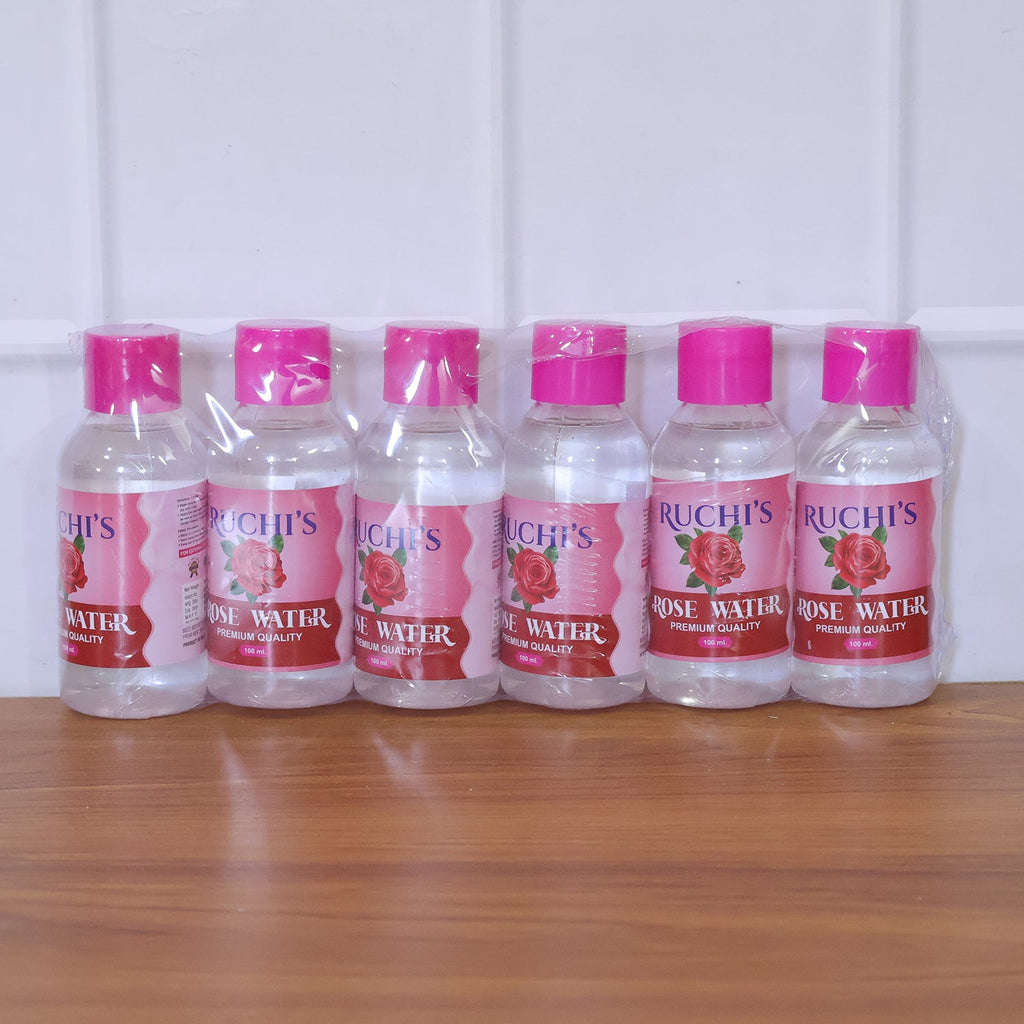 Refreshing rose water facial spray, lightweight and hydrating