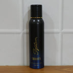 Stylish men's Thirsty fragrance deodorant spray can