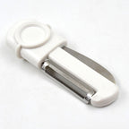 Lightweight 2-in-1 knife peeler, a versatile kitchen tool.