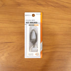 Portable metal key holder for keys